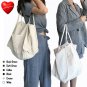 Hug Canvas Tote Bag. Big Size