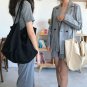 Hug Canvas Tote Bag. Big Size