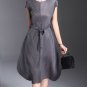 Womens Azusa Pleat Dress. Free Size.