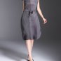 Womens Azusa Pleat Dress. Free Size.