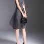 Womens Azusa Pleat Dress. Free Size.