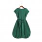 Womens Azusa Pleat Dress. Free Size.