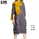 Womens Momoe 2 Pleat Dress. Free Size.
