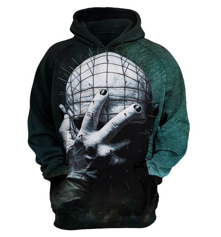 PINHEAD HALLOWEEN 3D HOODIE