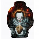 IT CLOWN HALLOWEEN HORROR 3D HOODIE