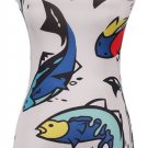 JAPANESE KOI FISH 3D FEMALE SWIMSUIT SWIMWEAR