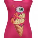 FREAKY DESSERT 3D FEMALE SWIMSUIT SWIMWEAR