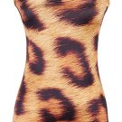 LEOPARD PRINT 3D FEMALE SWIMSUIT SWIMWEAR