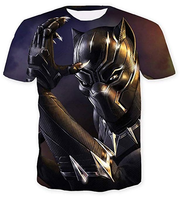 BLACK PANTHER FULL PRINT 3D TSHIRT