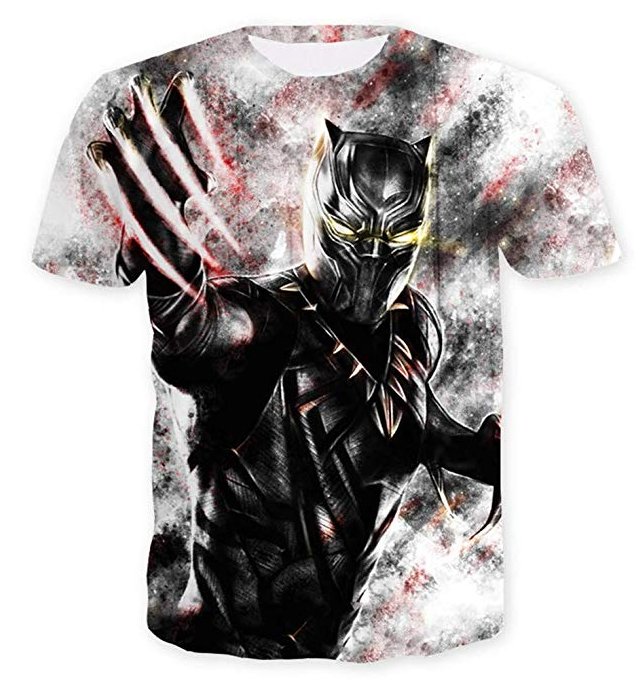 BLACK PANTHER FULL PRINT 3D TSHIRT