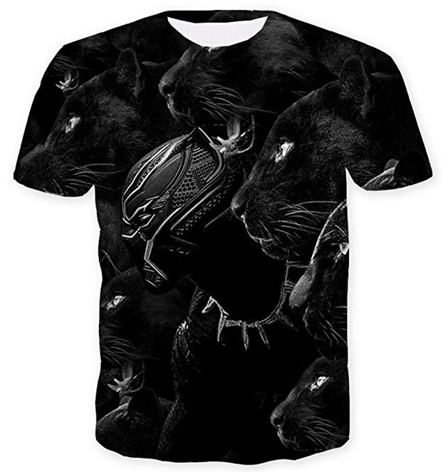 BLACK PANTHER FULL PRINT 3D TSHIRT