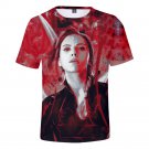 BLACK WIDOW FULL PRINT 3D TSHIRT
