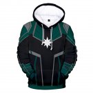 CAPTAIN MARVEL FULL PRINT HOODIE