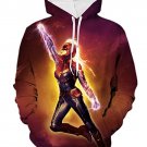 CAPTAIN MARVEL FULL PRINT HOODIE