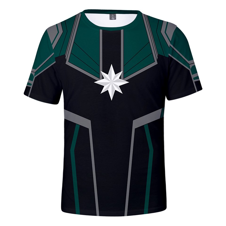 CAPTAIN MARVEL FULL PRINT 3D TSHIRT