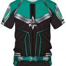 CAPTAIN MARVEL FULL PRINT 3D TSHIRT