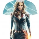 CAPTAIN MARVEL FULL PRINT 3D TSHIRT