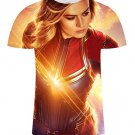 CAPTAIN MARVEL FULL PRINT 3D TSHIRT