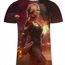 CAPTAIN MARVEL FULL PRINT 3D TSHIRT
