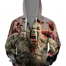 HULK FULL PRINT ZIPPER HOODIE