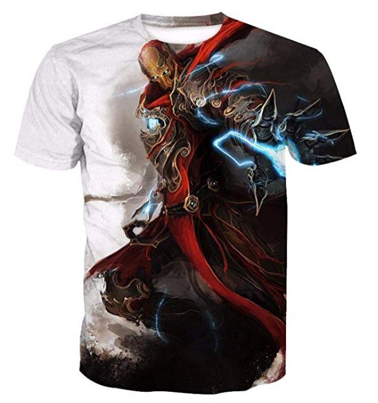 IRON MAN PRINT 3D TSHIRT