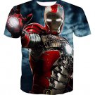 IRON MAN PRINT 3D TSHIRT