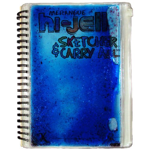 Blue Merangue Hi-Jell Sketcher Journal with Carry All Bag