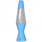 Lava Lite Lamp Brand Outdoor Blue Base 8oz Citronella Candle Light