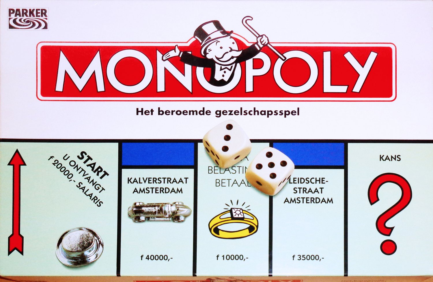 Dutch Monopoly Board Game Netherlands 1996