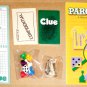 Hasbro Clue & Parcheesi Twin Play Board Game Set in Tin Box 2001