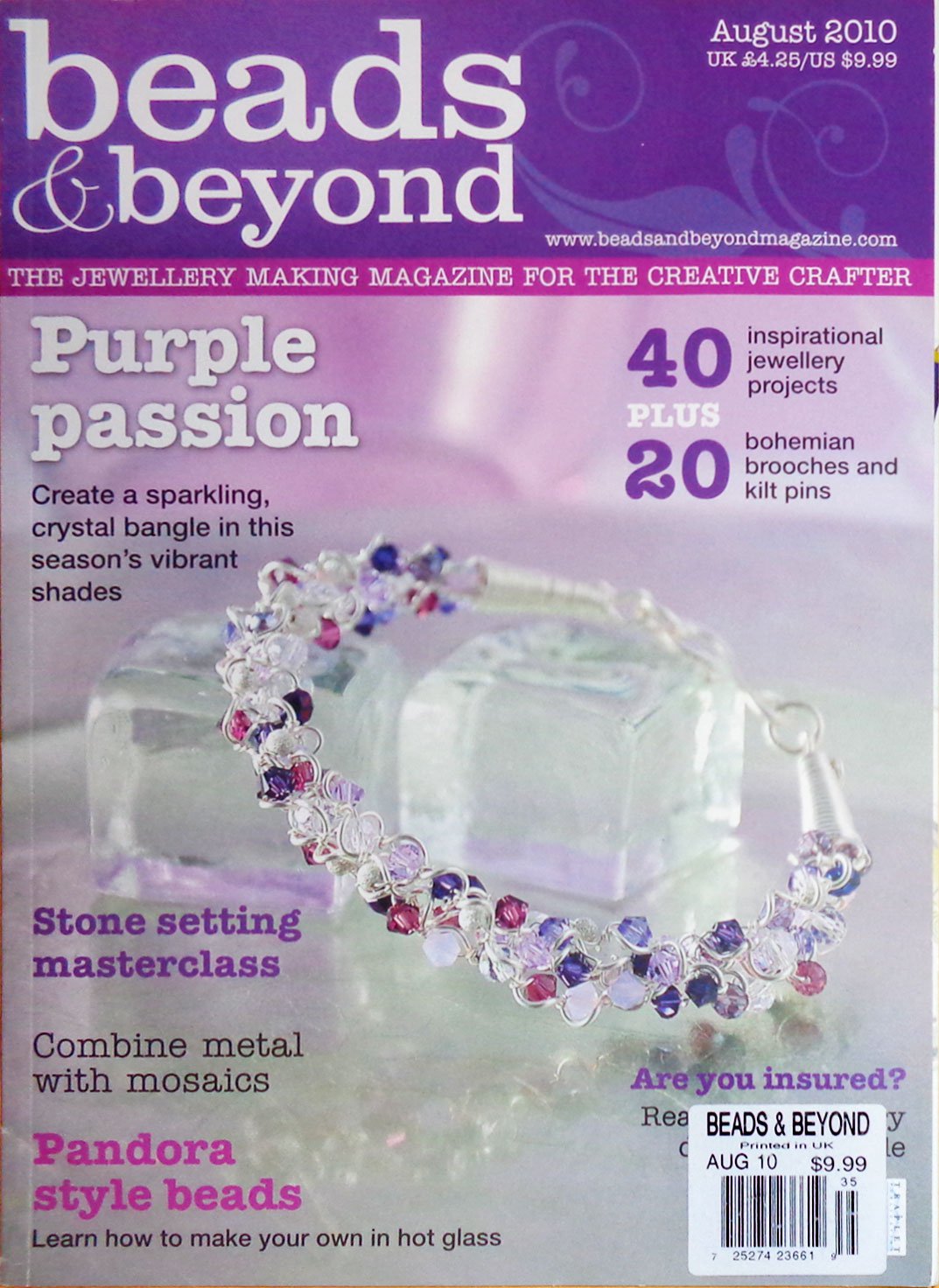 Beads and Beyond UK Magazine August 2010 Issue 36
