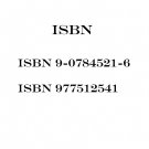 ISBN Number