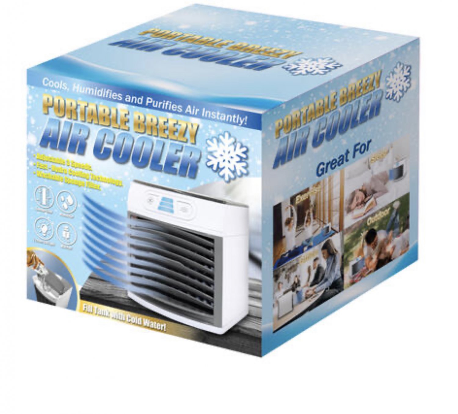 cooler portable air conditioner humidifier purifier