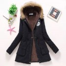 2021 2022 women’s hooded winter Army coat parka warm jacket