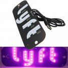 Lyft Led Pink Light Sign Amp Beacon For LYFT Rideshare Drivers