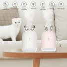 Pink rabbit white deer home car office air humidifier