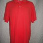 Woolrich Three Button Men's L / Large Melon Polo Golf Shirt Rugby Cotton EUC
