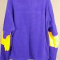 Vintage R&Y Sport 1/4 Zip Pullover Men's XL Purple & Gold Fleece Jacket