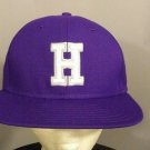 Vintage HORNETS Purple Baseball Hat Cap DeLONG FLATBILLED Fitted Size 7 3/8 Vintage HORNETS Purple Baseball Hat Cap DeLONG FLATBILLED Fitted Size 7 3/8