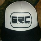 ERC International Logo foam backed Flat Rimmed Snapback Cap Hat ERC International Logo foam backed Flat Rimmed Snapback Cap Hat