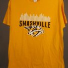 SMASHVILLE Nashville Predators NHL Hockey Gold Graphic Adult XL shirt T-shirt SMASHVILLE Nashville Predators NHL Hockey Gold Graphic Adult XL shirt T-shirt