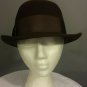VINTAGE Brown FEDORA Hat Templeform Stylepark New York