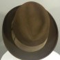 VINTAGE Brown FEDORA Hat Templeform Stylepark New York