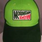 Green Mountain Dew Throwback Logo Promotional Strapback Baseball Cap One Size