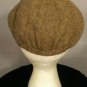 Baby Gap Newsboy Brown Herringbone Cap Size S/M hat
