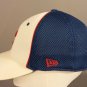 MLB CHICAGO CUBS NEW ERA Embroidered THROWBACK FLEX FIT HAT SZ Medium Large Cap