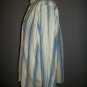 Tommy Bahama L / Large 100% Silk Multi Color Striped Embossed Floral L/S Shirt
