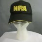 NRA Adjustable Black & Gold Embroider Hat Cap Trump 2nd Amendment American Flag