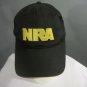 NRA Adjustable Black & Gold Embroider Hat Cap Trump 2nd Amendment American Flag