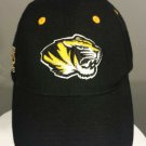 Missouri Tigers NCAA Black Embroidered Logo Hat Cap Wool Blend Top of the World